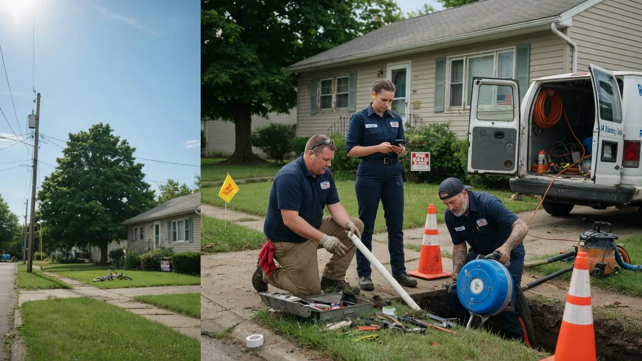 Sewer Line Repair in Bushnell, IL near me